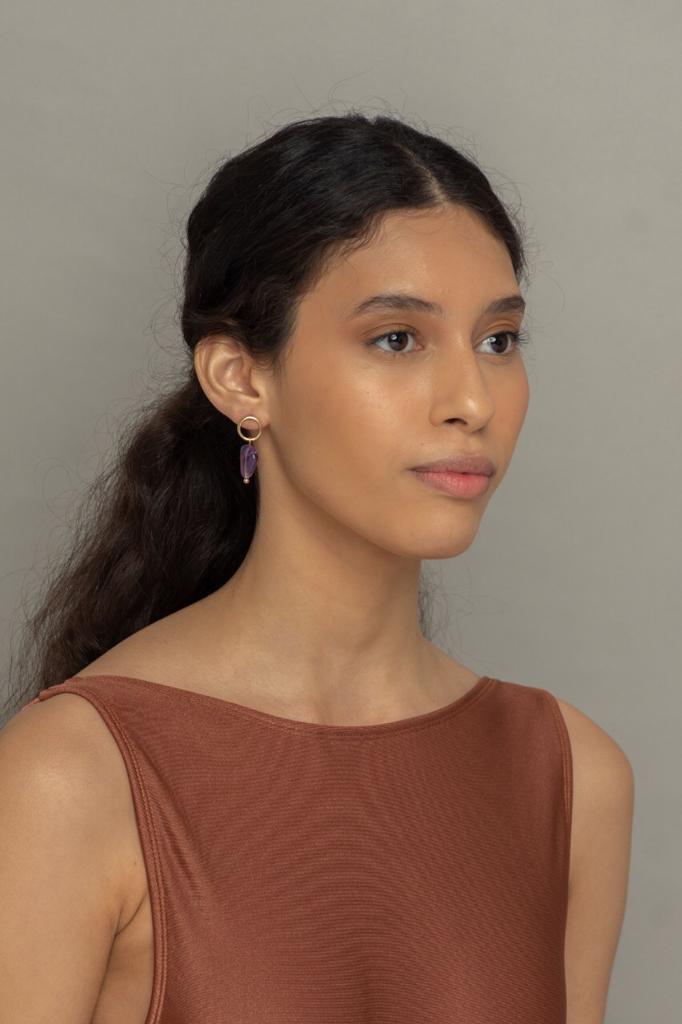 Brinco Argolinha Areia