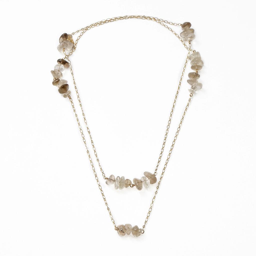 Colar Corrente Pedras