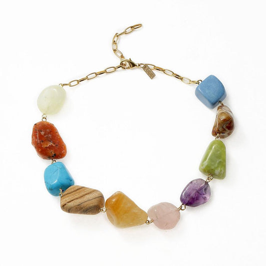 Colar Multi Stone
