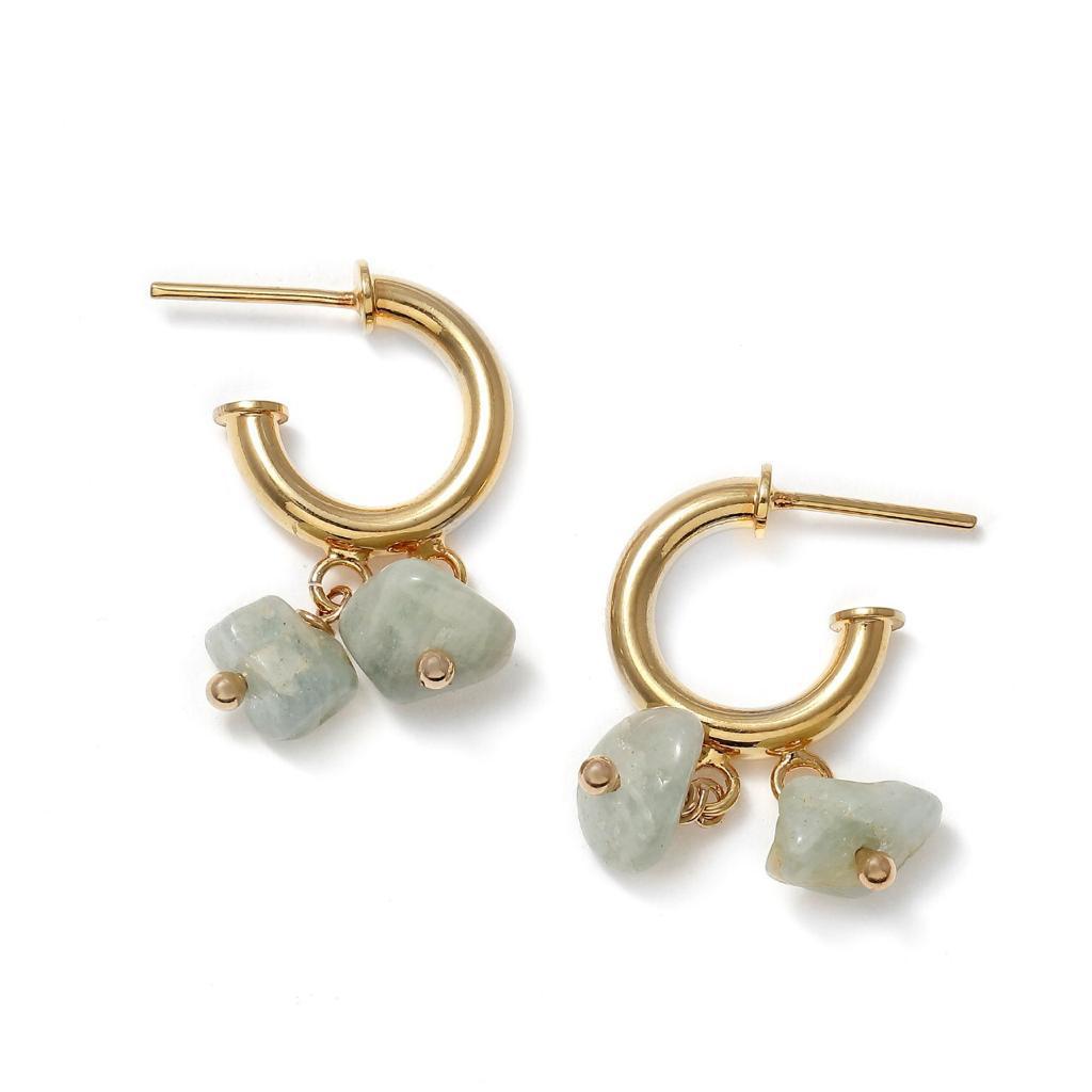 Brinco Argola Cascalho