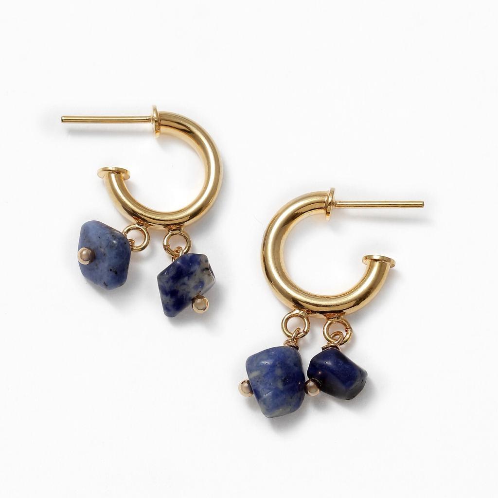 Brinco Argola Cascalho