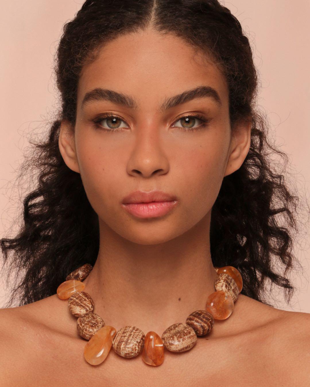 Colar Aragonita Transmutação