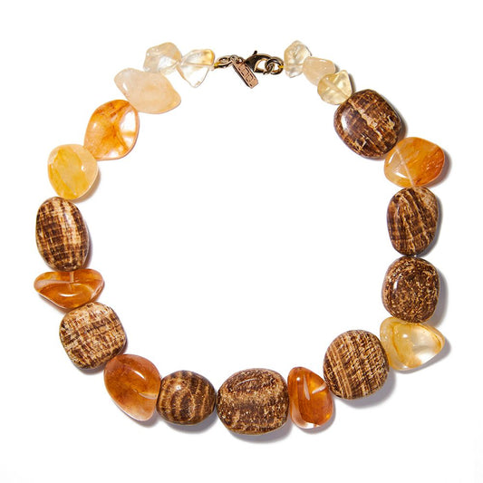 Colar Aragonita Transmutação