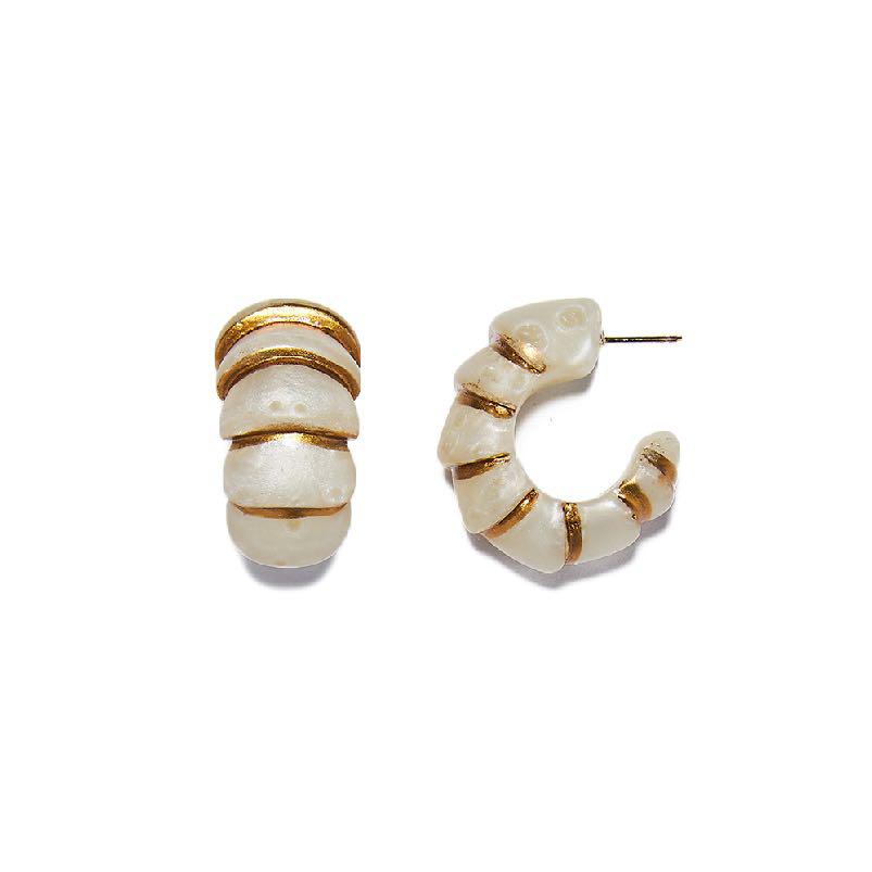 Brinco Argola Lagarta